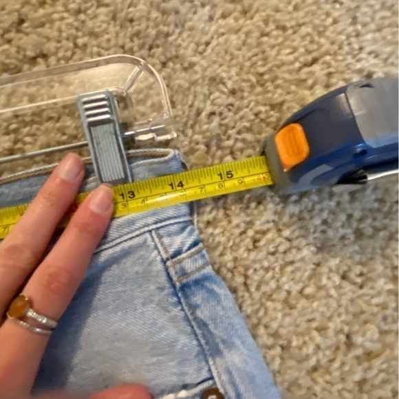 Agolde Women’s Riley Crop Straight Leg Jeans Size 26 Light Wash Button Fly - Picture 9 of 11